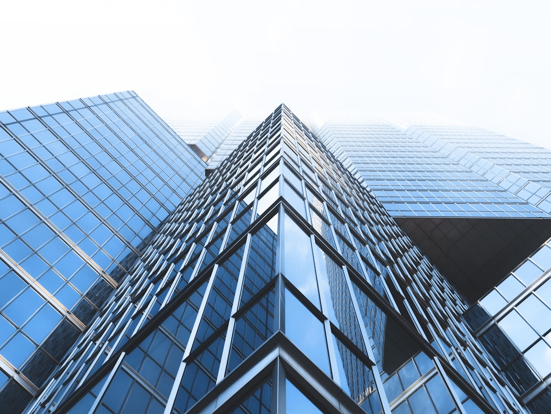 Photo by Patrick Tomasso low angle photography curtain wall buildings